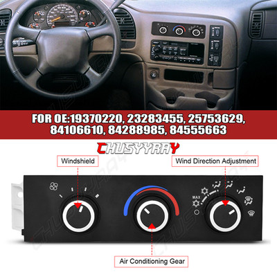 For Chevrolet Express 2500 3500 FOR OEM A/C Heater Climate Control Panel 599-217
