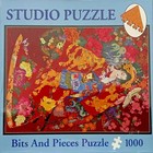 BITS AND PIECES Haruyo Morita 1000 Piece 20" x 27" Jigsaw Puzzle #45867 SEALED