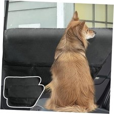 2PCS Car Door Protector for Dogs Anti Scratch Protection with Pockets nets
