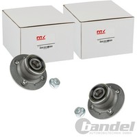 2X NTY Radlager Satz Hinten Beidseitig Passend FÜR Renault 18 21 25 30 Clio