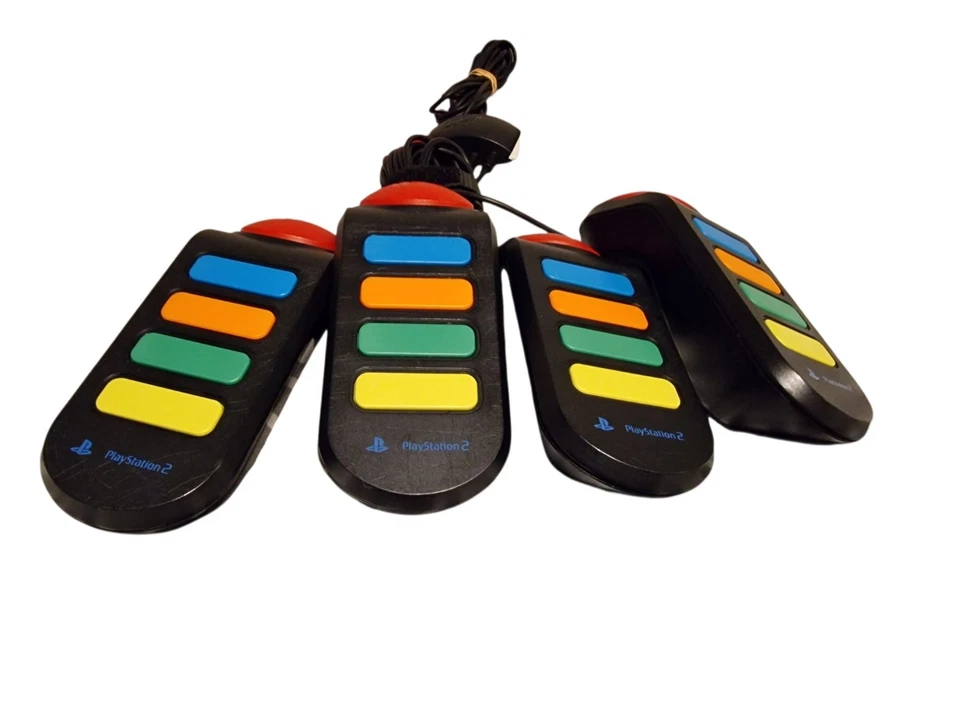 Buzz! Buzzer Quiz Party Controller Set inkl Buzz das Musik Quiz - Bild 2 von 4