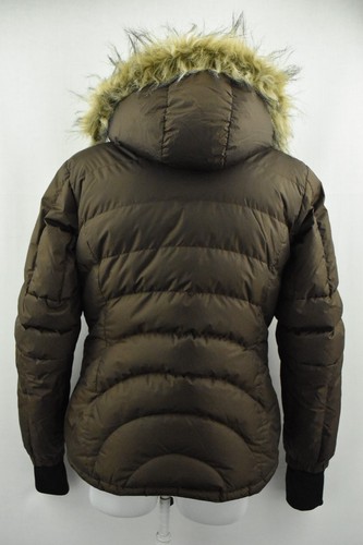 BERGANS OF NORWAY Down Lady Short Jacket Padded Insulated Hooded Coat size M - Picture 4 of 14