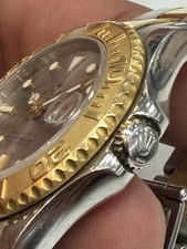 ROLEX YACHT - MASTER 68623 1997 TWO TONE 18 KARAT & STAINLESS STEEL WATCH 35MM 16