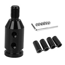 Shifter Adapter Shifter Knobs Adapter 10x1.5, Shift Knob Adapter Kit Black
