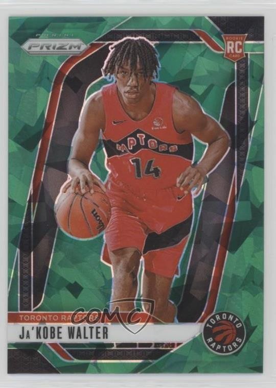 2024-25 Panini Prizm Green Ice Prizm Ja'Kobe Walter #223 Rookie RC 0jm6