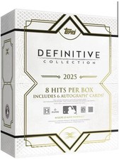 2025 Topps Definitive Collection Baseball Hobby Box IN HAND OHTANI JUDGE 1/1'S