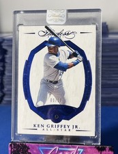 2017 PANINI FLAWLESS #93 KEN GRIFFEY JR. Sapphire/10 Seattle Mariners