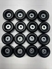 16 Large Black Rubber Feet Bumper for Speakers,Monitors,Cases & Amps 