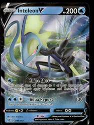 Inteleon V 049/192 Rebel Clash Holo Ultra Rare