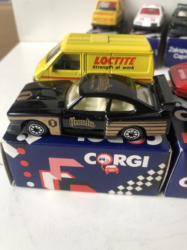 Lote de trabajo vintage 1/64 corgi juniors X10 - nuevo y usado - Ferrari, escort, Sierra, Capri - Imagen 4 de 24