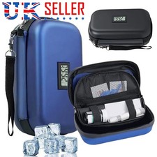 Insulin Cooler Travel Case With Temperature Display For Insulin Travel Case NEW