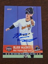 2017 Choice BLIGH MADRIS Astros In-Person Signed Autographed AUTO