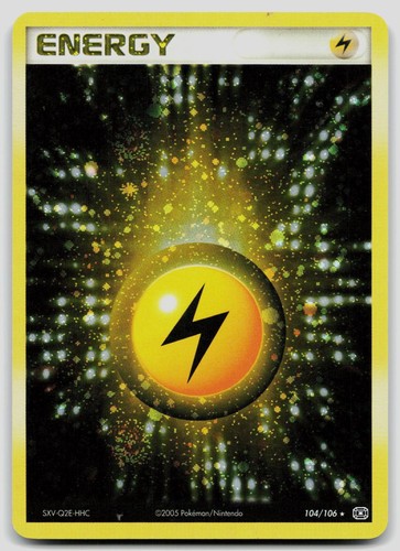 Lightning Energy 104/106 Emerald Pokemon DMG