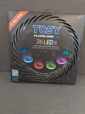 Disco volador TOSY - 36 LED monocolores, extremadamente brillantes, modos inteligentes