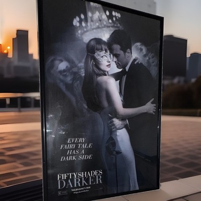 Fifty Shades Darker Movie Poster Large. Rare