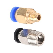 New 20pcs Straight Pneumatic Fitting Push Connect For 3D Printers Durable And