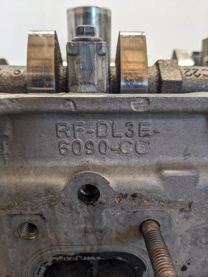 Passenger Cylinder Head 3.5L With Turbo Fits 11-19 FLEX 1176462 - Image 4 of 4