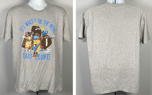 Hostess Cupcakes Twinkies It's What's on the Inside That Counts T Shirt Mens XL