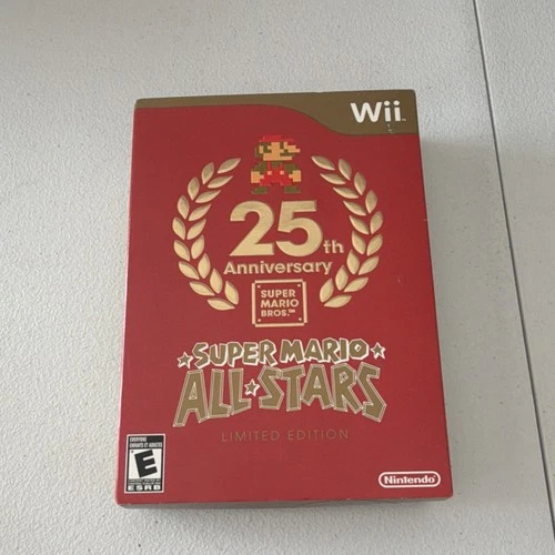 New ListingNintendo Wii Super Mario All-Stars 25th Anniversary Limited Edition w/ CD