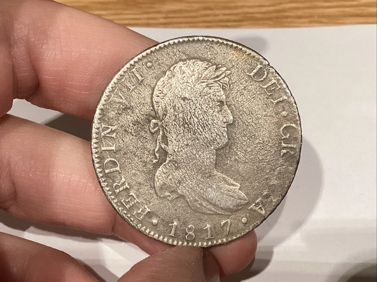 Colonial Mexico Coins 1817, 8 Reales for sale | eBay