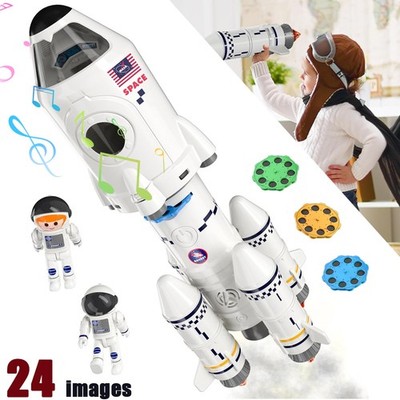 5 in 1 Space Shuttle Rakete Spielzeug Weltraumspielzeug Gift für Jungen Mädchen