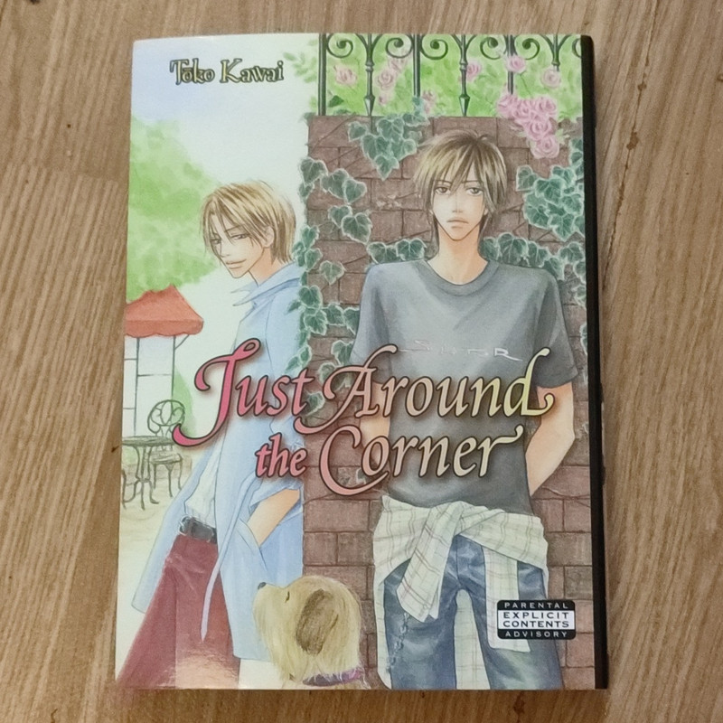 801 Media Just Around the Corner Softcover English 2008 Toko Kawai Yaoi BL Manga