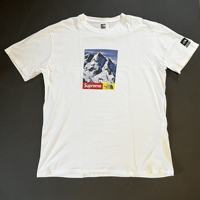 Supreme The North Face Mountain T-Shirt Weiß