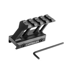 T1 T2 Riser Mount 20mm Picatinny High Mount QD Aluminum Scope Base