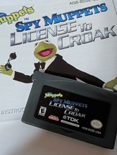 Spy Muppets License to Croak Nintendo Gameboy Advance GBA Includes Box & Booklet