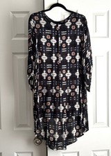 Bryn Walker Wool Blend Tunic Dress Lagenlook size XL
