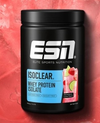 ESN Isoclear Whey Protein Isolate Strawberry Lime 908g Neu OVP