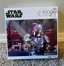 Buffalo Games Star Wars The Mandalorian 1000-Piece Jigsaw Puzzle Cardboard