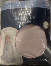 Halo Innovations SleepSack Wearable Blanket Micro Fleece SM 3 TO 6 MONTHS 3.0tog