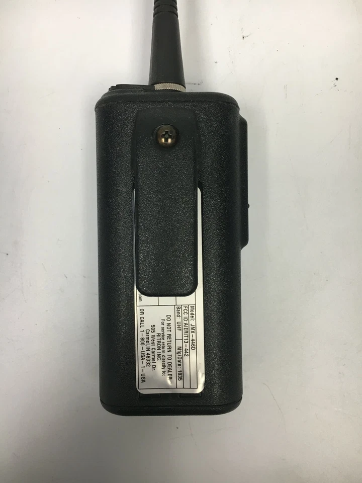 Ritron JMX-446d Business Band Portable 2-Way Radio Needs Programming Parts - Image 3 of 4