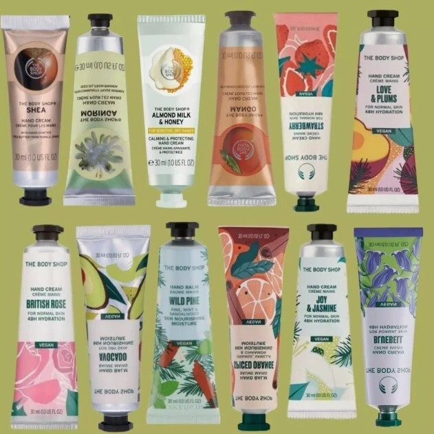 The Body Shop 30ml or 100ml Hand Creams - Choose Your Scent