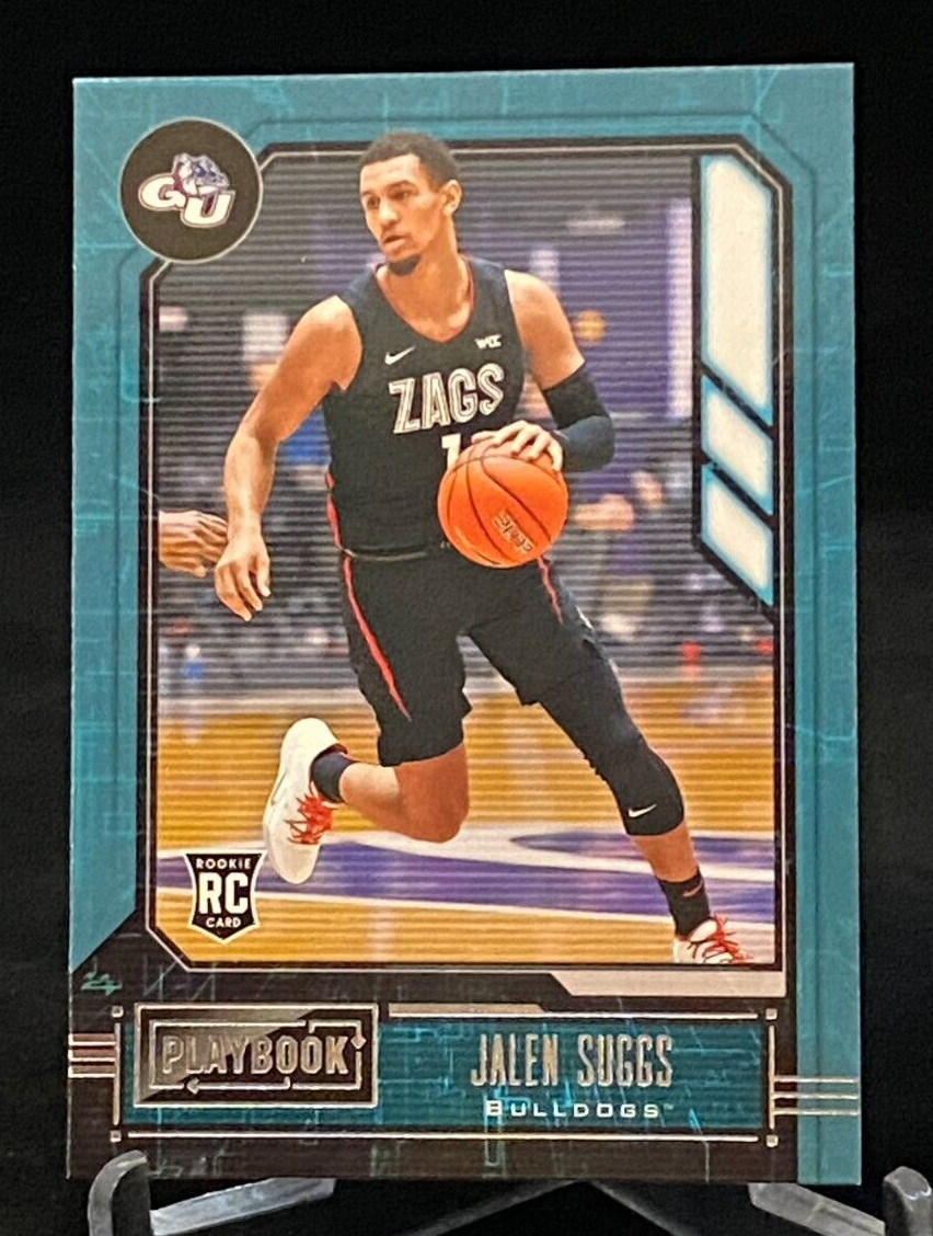 2021-22 Chronicles Draft Picks Playbook #320 Rookie Jalen Suggs Gonzaga