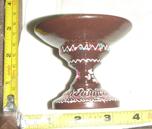 3 huevos de madera ucranianos pintados a mano de colección con soporte - huevos ~ 21/2x11/2" soporte ~ 3" H - Imagen 12 de 12