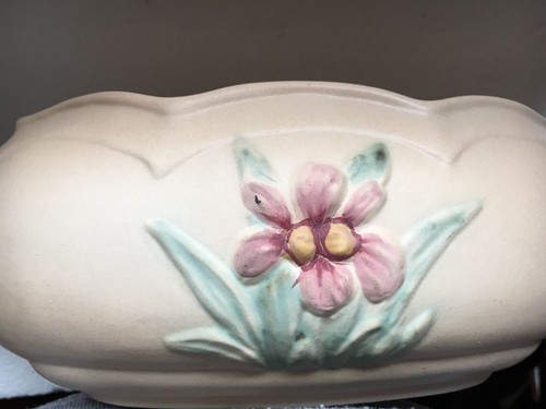 MACETA CASCO IRIS / ROSE BOWL CASCO MARCADO EE. UU. 412-7 Excelente Estado - Imagen 6 de 11