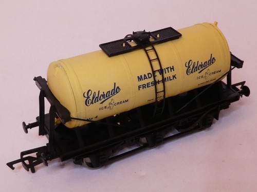 Dapol OO Elderado Ice Cream 6 Wheel Milk Tank Wagon R/N 4 L/E 113/138 Boxed - Picture 5 of 14