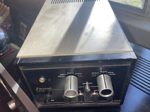 WOW! Recently Pro Serviced SANSUI CD5 CD-5 Electronic Crossover ! CD-10 baby bro - Picture 5 of 14