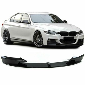 Black Gloss Front Bumper Spoiler Lip For Bmw 3 Series F30 From 11 M Sport Ebay