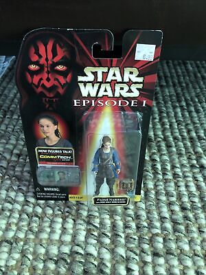 Star Wars 1998 Modern Style Padme Naberrie Boonta Eve ~ With Pod Race Screen