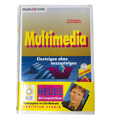 Multimedia Einsteigen ohne Auszusteigen Vintage Computer Buch Markt Technik Buch