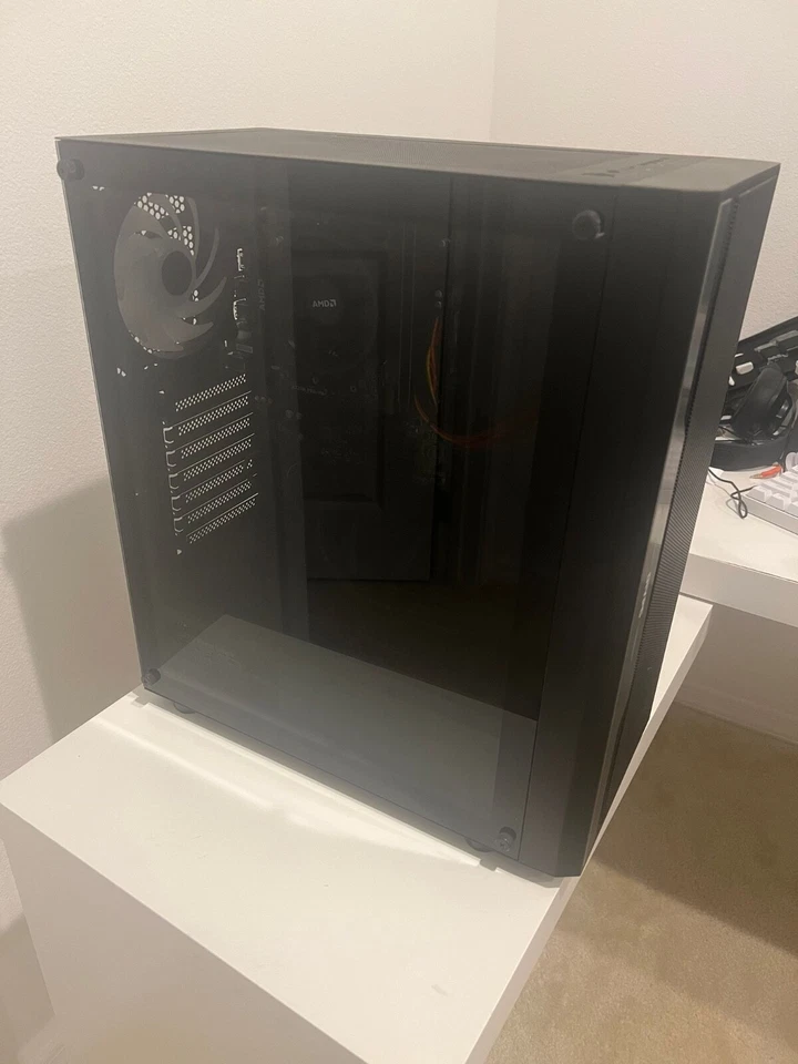 Torre de computadora para juegos de 12 núcleos 3 TB HDD cuádruple 8 GB AMD R7 gráfico WIFI nueva PC rápida Foto 3 de 4