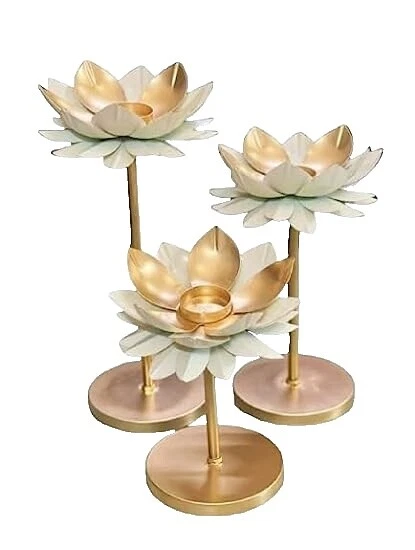 Candelabros moderno de resina y accesorios