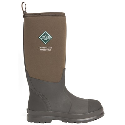 Muck Boot Chore Classic 16 Inch Xpresscool Waterproof Soft Toe Work  Mens Grey