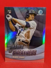 2022 Bowman Chrome Rookie Refractor Shades of Greatness Wander Franco RC #SG-1