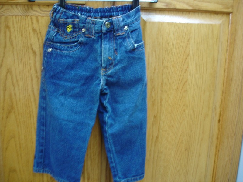 LITTLE GIRL'S ROCA WEAR 5 POCKET JEANS SIZE (2T) BLUE