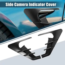 For 2021 2022 2023 Tesla Model 3/Y Glossy Black Side Fender Camera Flank Cover