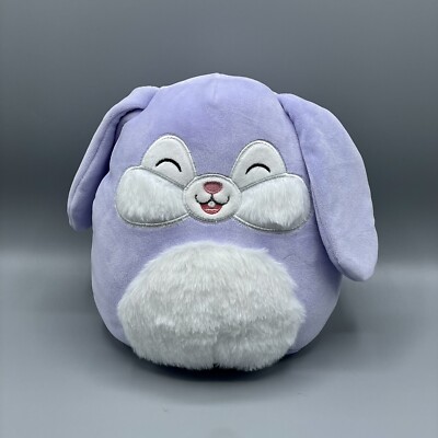 Squishmallows D  Marie Purple Bunny Rabbit Plush Stuffed Toy Fuzzy Tummy 8''